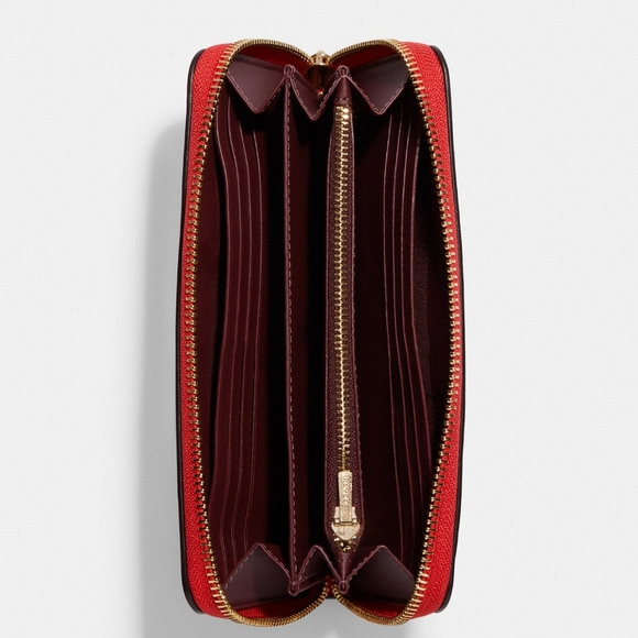 NWT COACH 2 SET Designer Signature Shoulder Bag Tote Purse Handbag + Wallet NWT - Picture 9 of 15